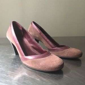 Gap suede mauve heels size 7 in Women